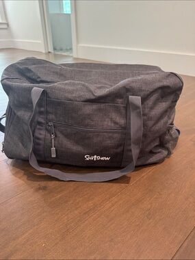 Gray Men’s Travel Gym Duffel Bag
